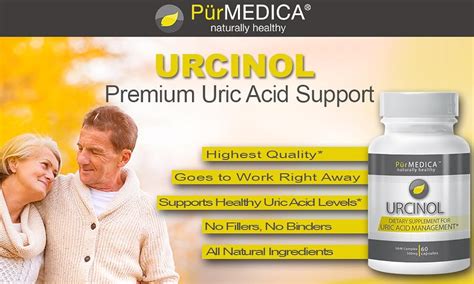 Amazon.com: Urcinol - The Leading Uric Acid Supplement - 30 Day Supply. Premium Pain Relief ...