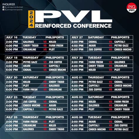 Pvl Schedule 2024 Philippines Today - Olva Stephenie