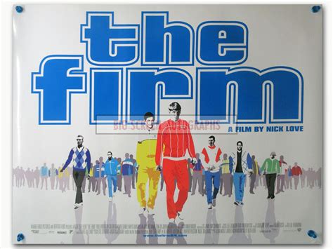 The Firm quad poster | Big Screen Autographs