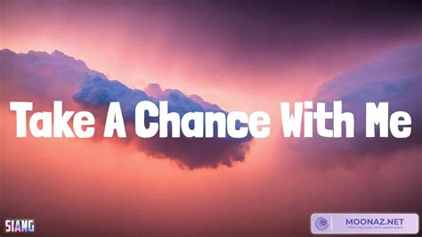 NIKI - Take A Chance With Me (Lirik/Lyrics) Chords - Chordify