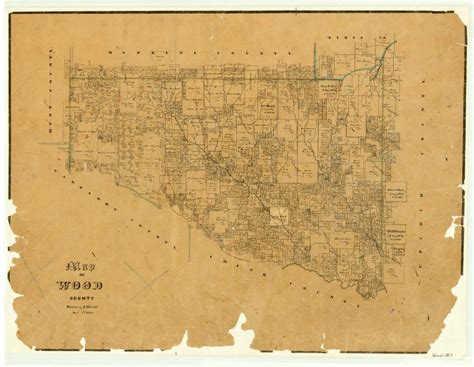 Map of Wood County - The Portal to Texas History