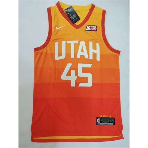 NBA Utah Jazz 45 Donovan Mitchell Swingman Basketball jersey | Shopee ...