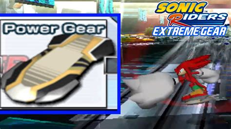 Sonic Riders Extreme Gear: Power Gear - YouTube