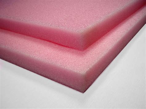 Anti-Static Polyethylene Foam Sheets 2 - 2 lb Pink | Foam Factory, Inc.