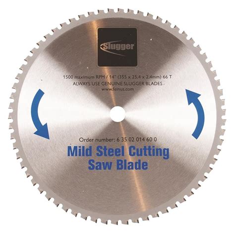 Fein-63502014600 14 In. Saw Blade for Cutting Mild Steel for the 14 In. Slugger by FEIN Metal ...