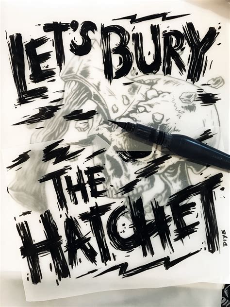 Let´s Bury the Hatchet - USA on Behance