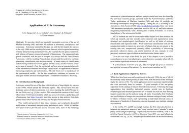 Applications of AI in Astronomy | Papers With Code