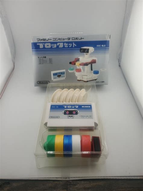 Family Computer Robot Block Set Nintendo Famicom NES Japan R.O.B. ROB Stack-Up | eBay