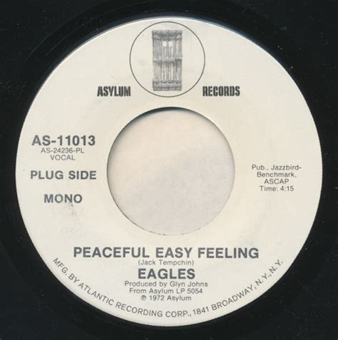 Eagles - Peaceful Easy Feeling (1972, Vinyl) | Discogs