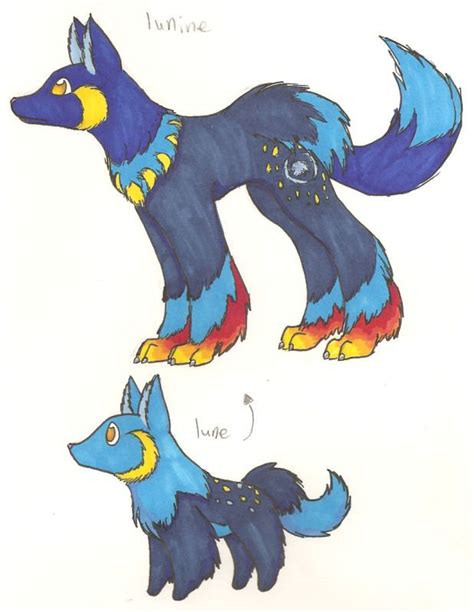 Fakemon- wolf 1 by DarkKitsunegirl.deviantart.com on @DeviantArt Benin, Wolf, Anime Art, Pokemon ...