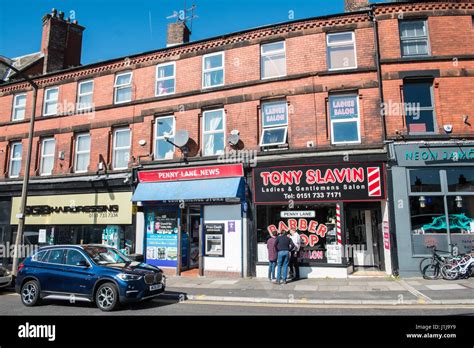 Penny lane barber shop liverpool hi-res stock photography and images ...