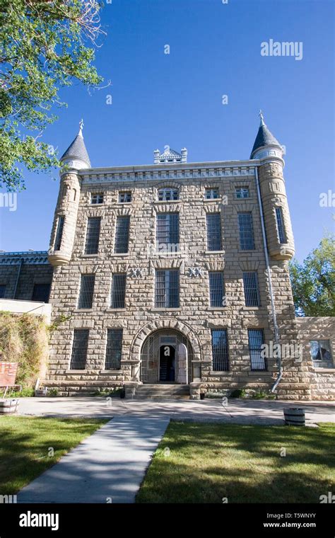 Wyoming Frontier Prison Museum, Rawlins, WY Stock Photo - Alamy