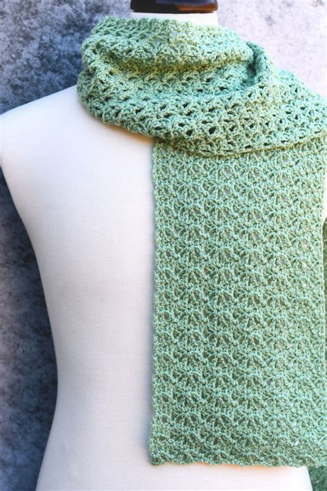 Easy Crochet Lace Scarf for Beginners - Make It Crochet