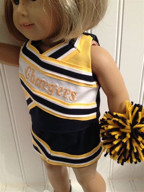 LVA Las Vegas all stars custom cheer uniform for American Girl doll ...