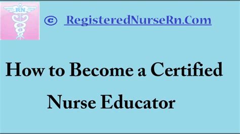 Certified Nurse Educator | Salary and Job Description of Certified Nurse Educator - YouTube