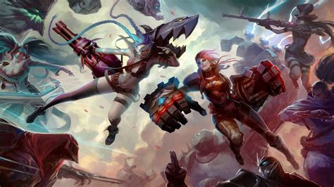 Jinx Vs Vi Lol League Of Legends, League Of Legends Yasuo, Yasuo League ...