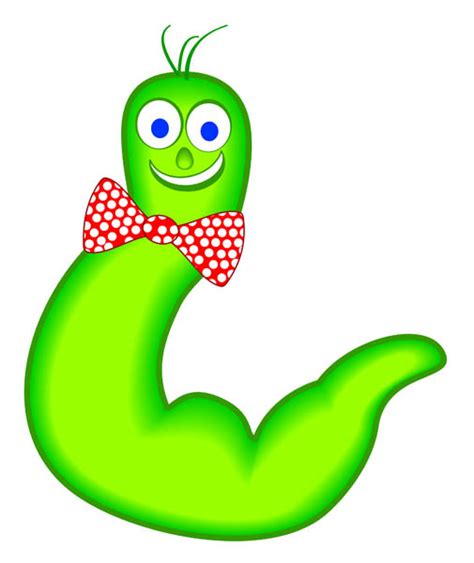 Mr. Wiggly Worm - Free Clip | Clipart Panda - Free Clipart Images