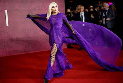 Lady Gaga spreads her wings at 'House of Gucci' premiere