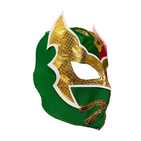 SIN CARA Youth Young Adult Lucha Libre Wrestling Mask - Red/Green ...