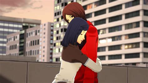 Maya comforts Tatsuya by Apricot : r/PERSoNA