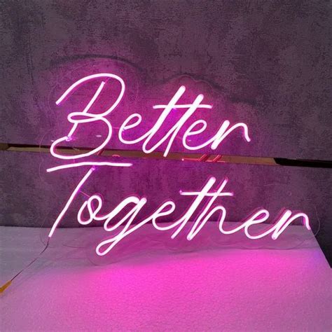 Better Together Neon Sign at Rs 3999.00 in Ambala | ID: 2850482013162