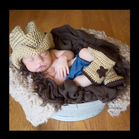 Crochet Cowboy Set - Etsy