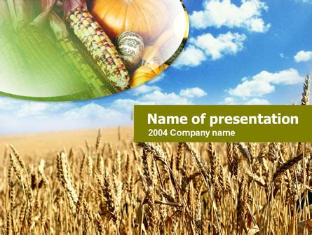 Agriculture Free Presentation Template for PowerPoint and Keynote | PPT ...