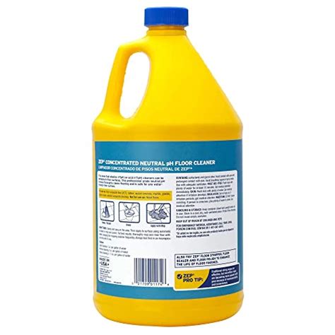 Zep Neutral PH Industrial Floor Cleaner - 1 Gallon - ZUNEUT128 ...