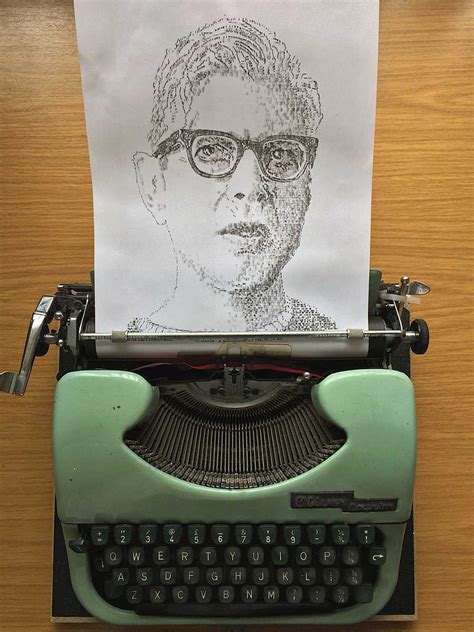 Meet James Cook. He Is A Typewriter Artist Who Creates Stunning Artwork ...