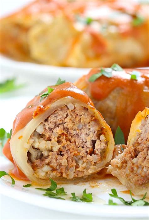 Crock Pot Stuffed Cabbage Rolls - Sugar Apron