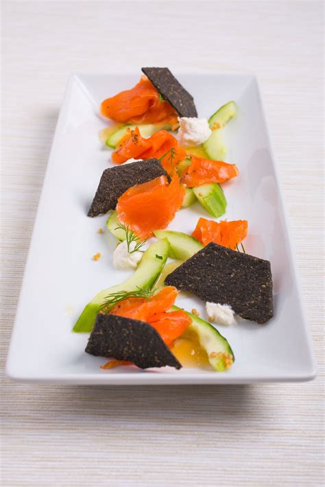 Looking for an unusual smoked fish canapé recipe? Try serving Edinburgh Gin infused smoked trout ...