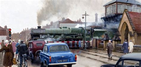 Artist Rob Rowland - Member of the Guild of Railway Artists