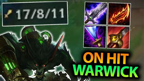 CAN THIS ON HIT WARWICK BUILD BE STOPPED? FULL ON HIT WARWICK JUNGLE SEASON 7 - League of ...