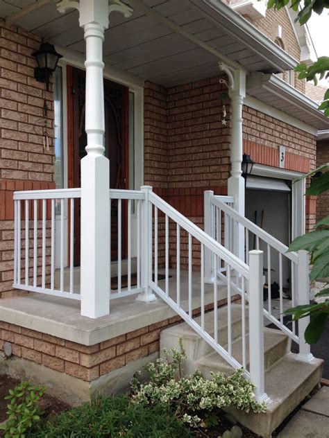 Aluminum Hand Railing For Stairs Or Porch / Universal Aluminum Stairs ...