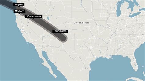 The 2023 Annular Eclipse Path of "Totality" - YouTube