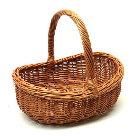 Wicker Basket | Wicker baskets with handles, Wicker shopping baskets ...