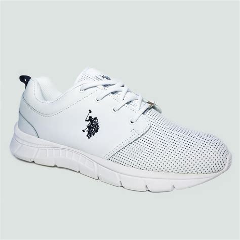 U.S. Polo Assn. Men's Clinch White Athletic Shoe - Shoes - Men's Shoes - Men's Sneakers ...