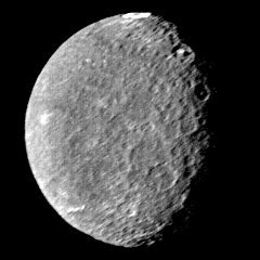 Umbriel, moon of Uranus - The Solar System on Sea and Sky