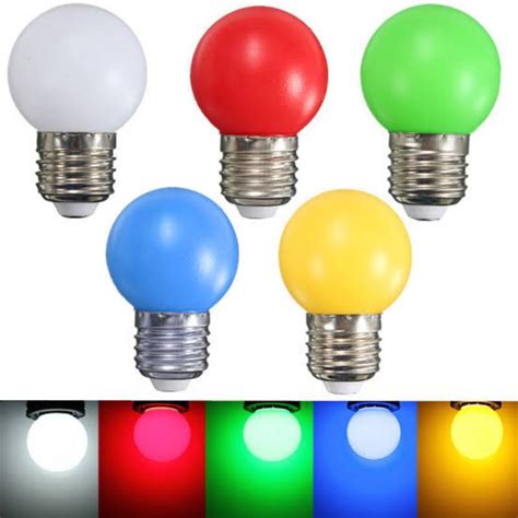 Jual lampu bohlam LED WARNA WARNI kecil hijau kuning merah biru ...