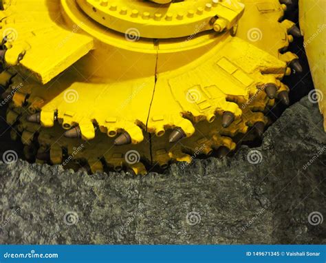 Tunnel Drill Machine Stock Image | CartoonDealer.com #149671345