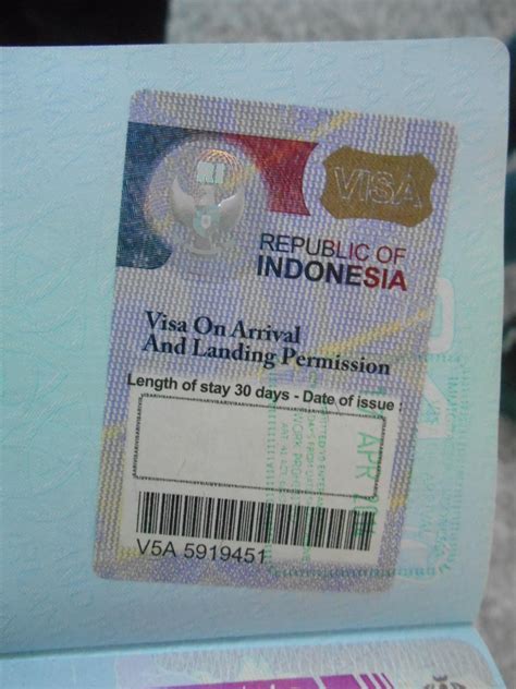 How to get an Indonesian Visa on Arrival in Jakarta Airport, Java