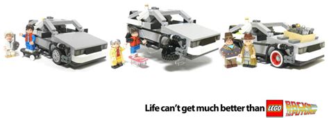 Back to the Future Lego set is now official - SlashGear