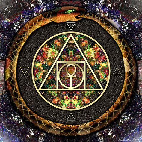 The Sacred Alchemy Of Life Digital Art by Iowan Stone-Flowers