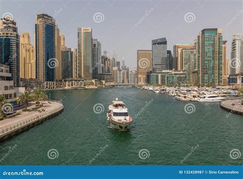 The Skyline of Marina Dubai Editorial Photography - Image of ...