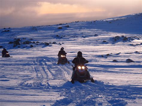 Snowmobile Tour on Myrdalsjokull Glacier | South Iceland