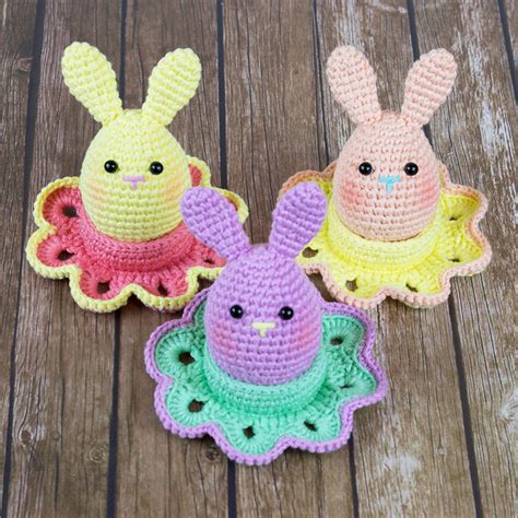 Easter bunny egg crochet pattern - printable PDF – Amigurumi Today Shop