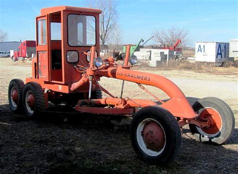 1952, ALLIS-CHALMERS. Model D, Motor-Grader. | Earth moving equipment, Motor grader, Chalmers