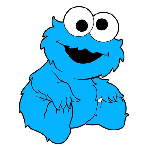 Baby Cookie Monster Png