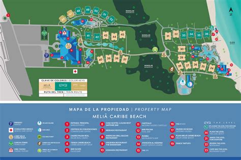 Resort Map | Melia Caribe Beach Resort | Punta Cana, D.R.