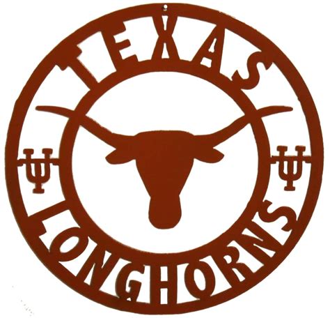 Texas Longhorns Sign Metal